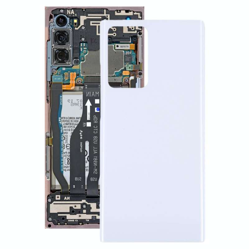 For Samsung Galaxy Note20 Ultra 5G Battery Back Cover (White)