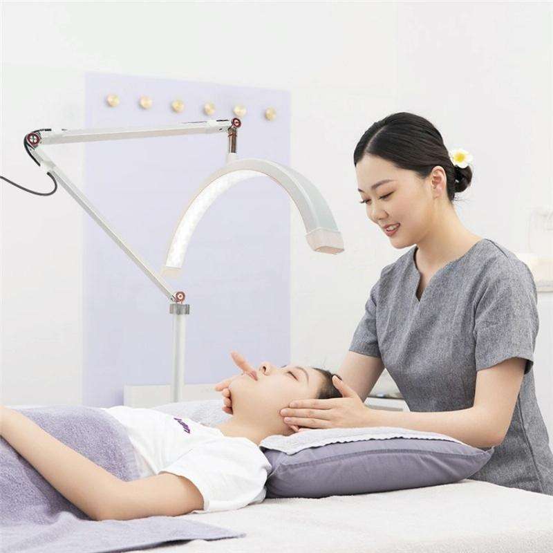 HD-M3X For Eyelash Extensions / Tattoo / Nail Art Lighting Lamp 16 inch Clip-on Half Moon Desk La...
