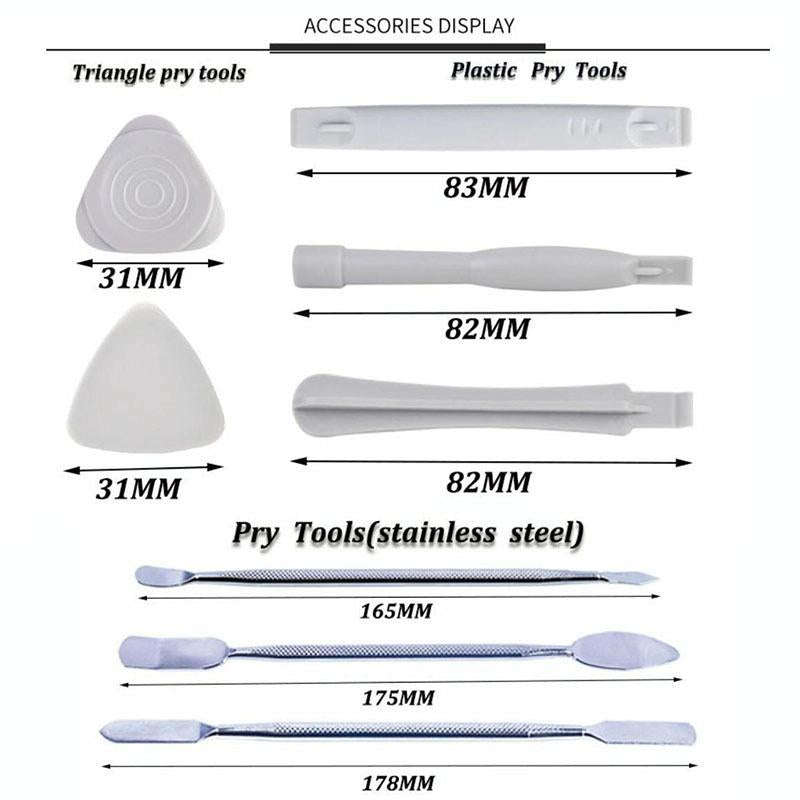 Portable Cloth Bag Mobile Phone Disassembly Maintenance Tool Multi-function Combination Tool Scre...