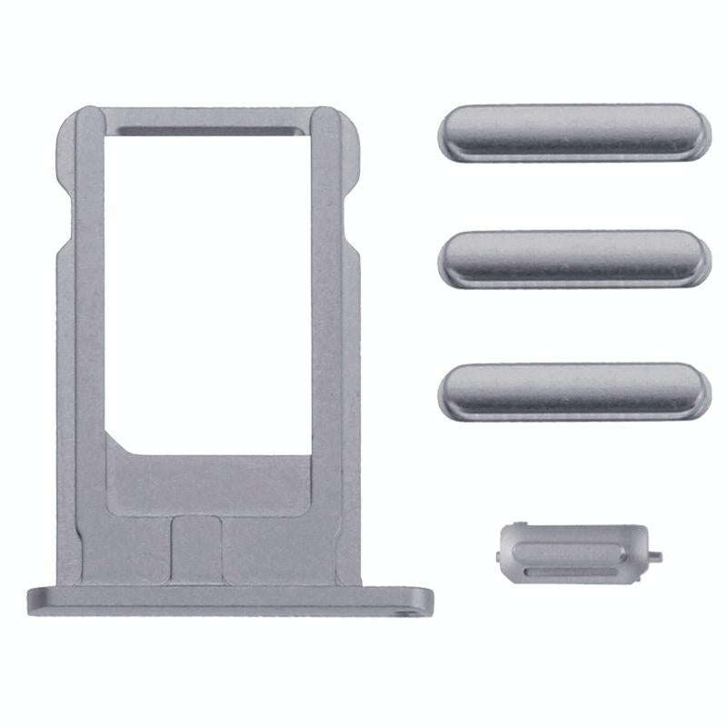 Full Assembly  Housing Cover for iPhone 6 Plus, Including Back Cover & Card Tray & Volume Control...