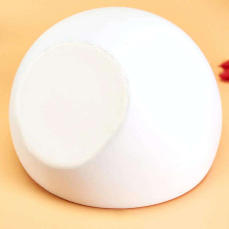 Ceramic Capsule Cat Bowl Water Bowl Pet Supplies, Size:S(Orange)