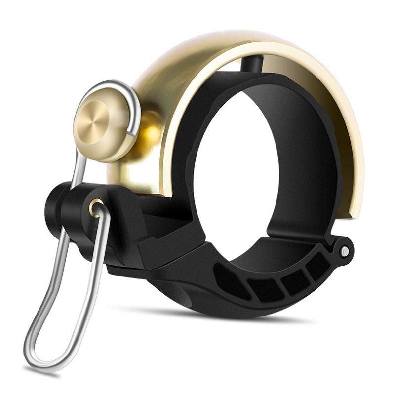 WEST BIKING Bicycle Retro Copper Bell Riding Crisp & Loud Bell(Gold)