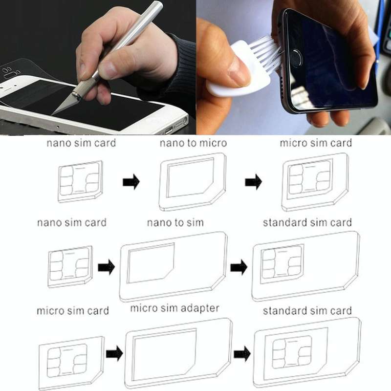 60 in 1 Professional Screwdriver Repair Open Tool Kit with SIM Card Adapter Set for Mobile Phones