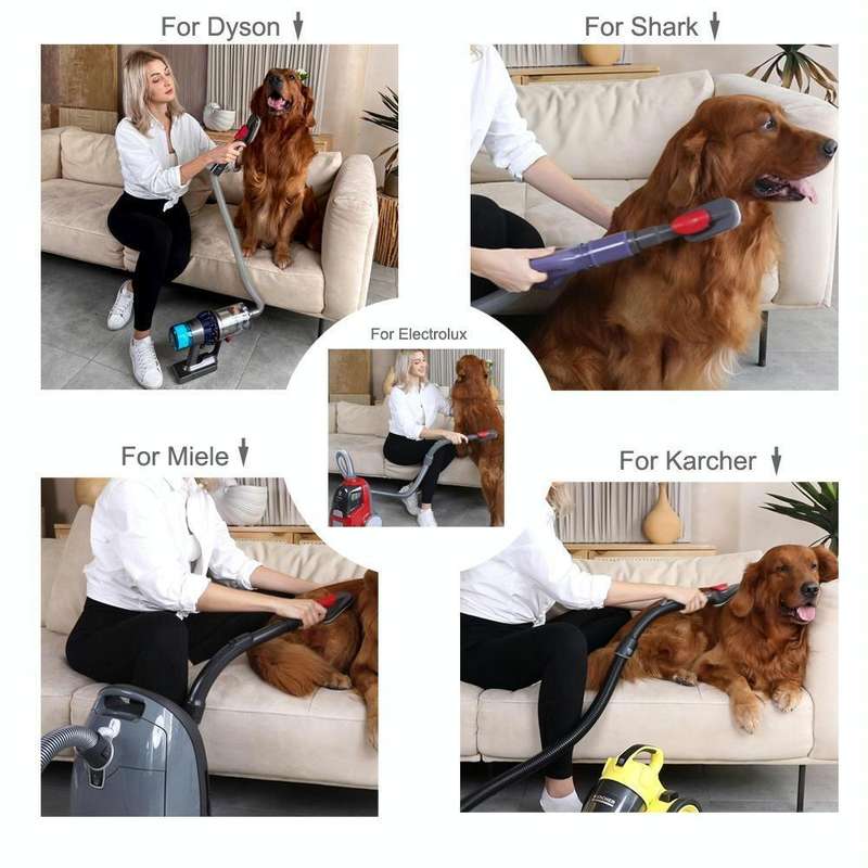 For Dyson V6 V7 V8 V9 Meile Vacuum Cleaner Pet Hair Removal Brush, Spec: Only Brush