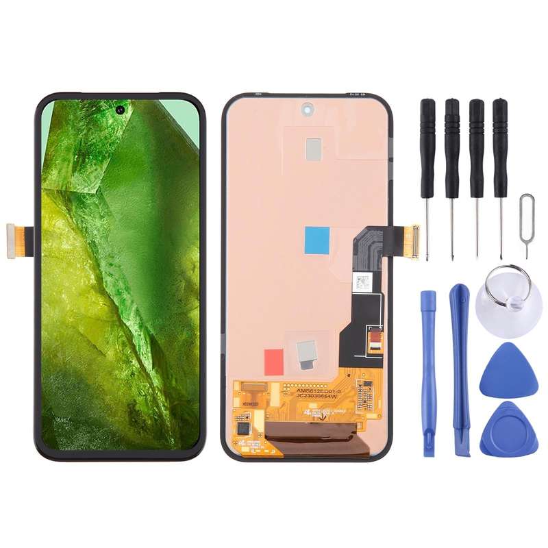 For Google Pixel 8A GKV4X G6GPR G8HHN Original OLED LCD Screen with Digitizer Full Assembly