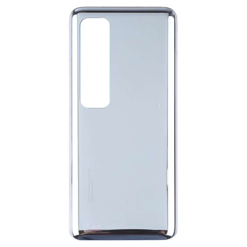 Original Battery Back Cover for Xiaomi Mi 10 Ultra M2007J1SC(Silver)
