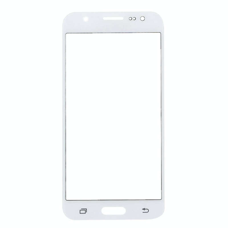 For Samsung Galaxy J5 / J500 10pcs Front Screen Outer Glass Lens (White)