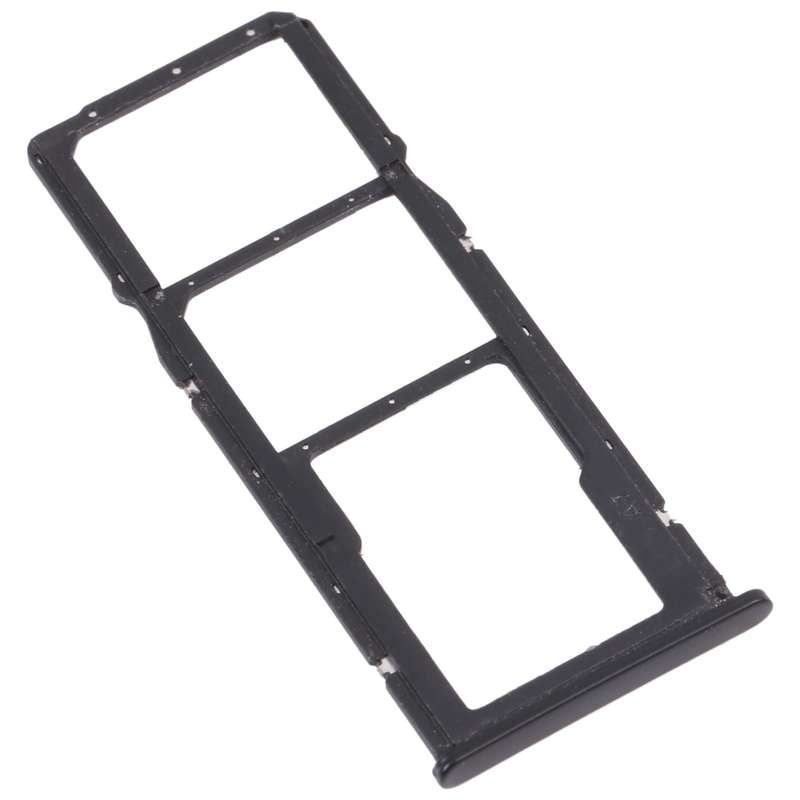 SIM Card Tray + SIM Card Tray + Micro SD Card Tray for Honor 7C (Black)