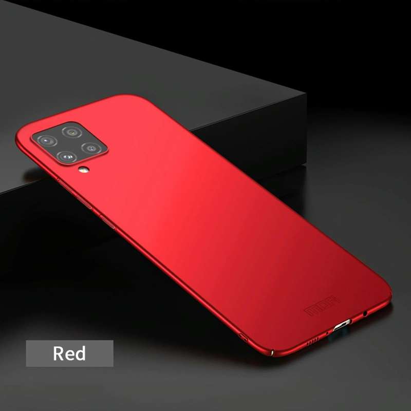 For Samsung Galaxy A42 5G / M42 5G MOFI Frosted PC Ultra-thin Hard Phone Case(Red)