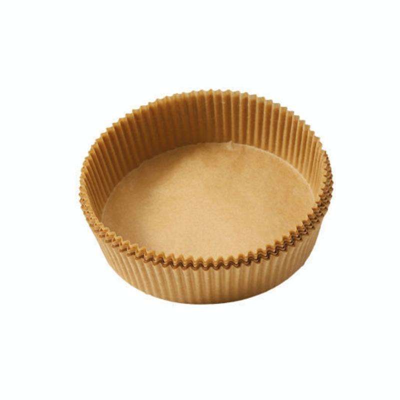 Home Air Fryer Baking Oil Absorbing Paper, Specification: Normal Color Boxed 50 PCS