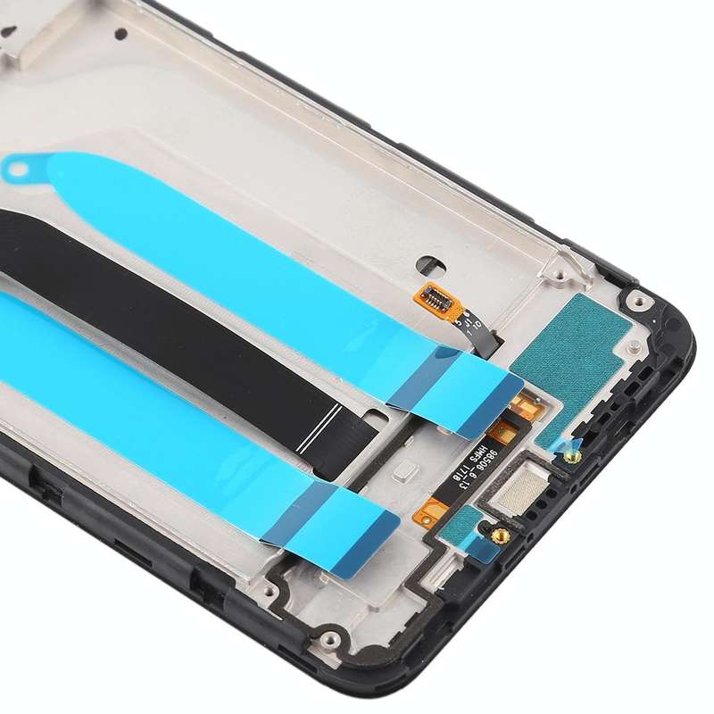 TFT LCD Screen for Xiaomi Redmi 6A / Redmi 6 Digitizer Full Assembly with Frame(Black)