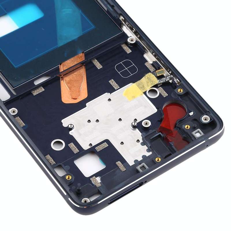 Front Housing LCD Frame Bezel Plate for Nokia 9 PureView (Blue)