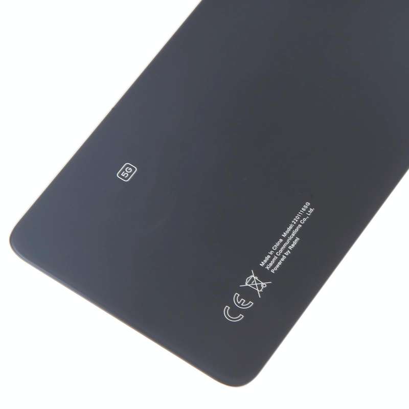 For Xiaomi Redmi Note 11 Pro+ 5G India Original Battery Back Cover with Camera Lens Cover(Black)