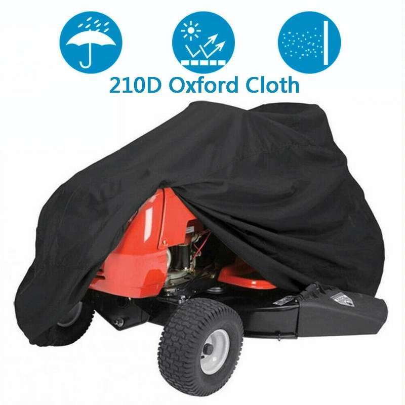 Shovel Lawn Mower Cover UV Fallen Leaves Protection Cover, Size: 183x137x117cm