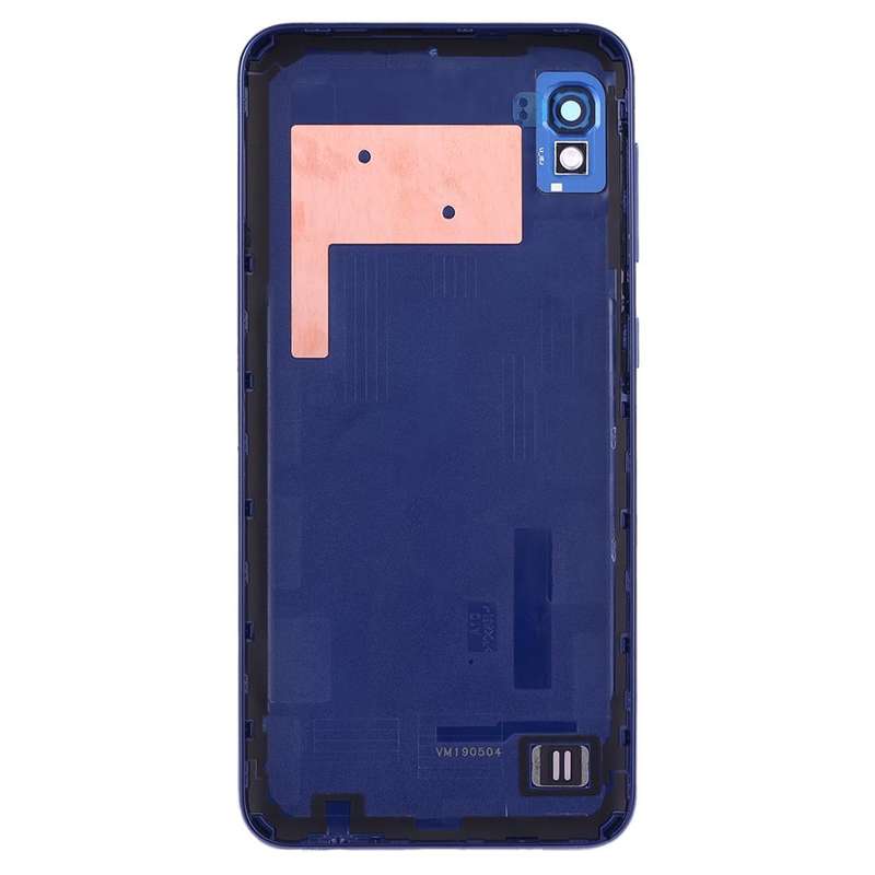 For Galaxy A10 SM-A105F/DS, SM-A105G/DS Battery Back Cover with Camera Lens & Side Keys (Blue)
