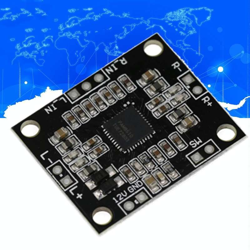 XH-M181 PAM8610 Digital Power Amplifier Board 2x15W Two-channel Amplifier Board