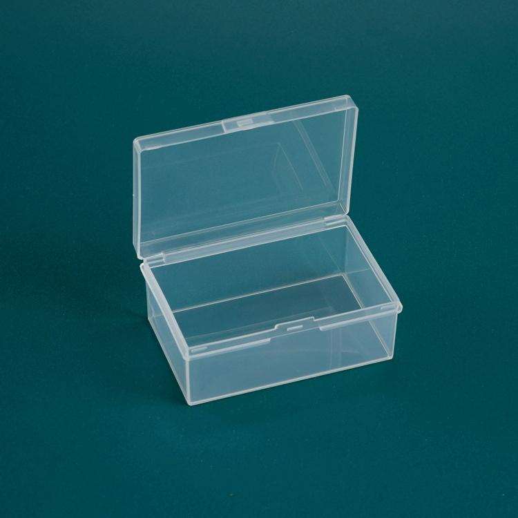 20 PCS Rectangular Transparent Storage Box Plastic Universal Packaging Box With Cover Parts Acces...