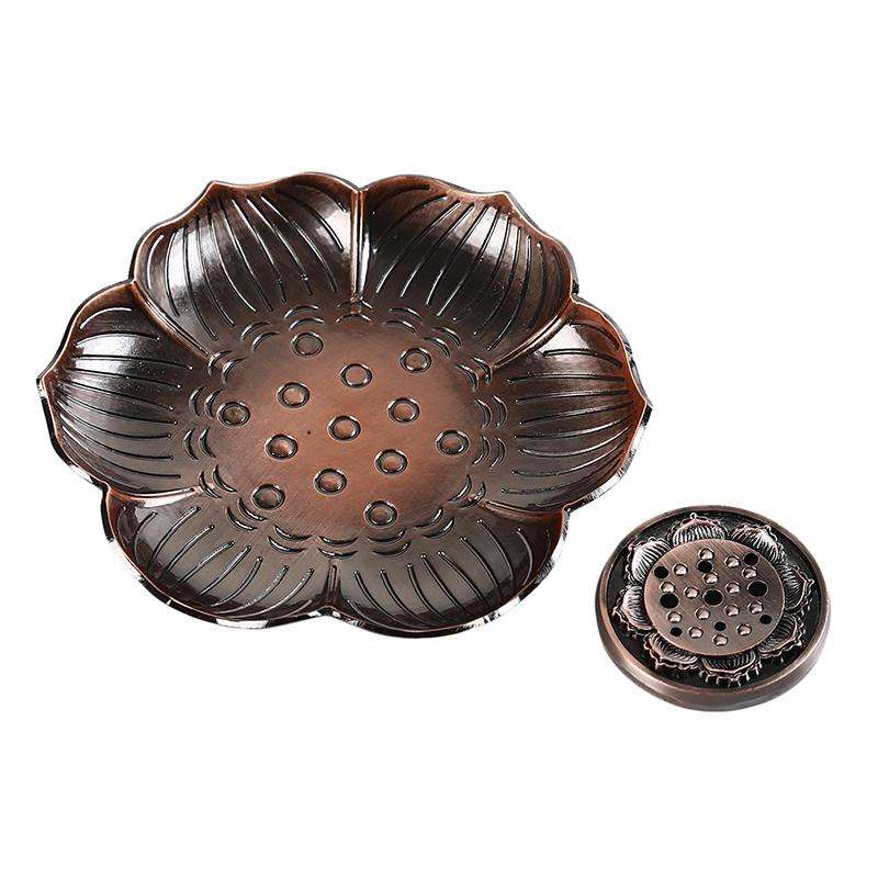 Plum Blossom Carved Incense Plate Incense Stick Suitable for Vertical Incense Burner Incense Hold...