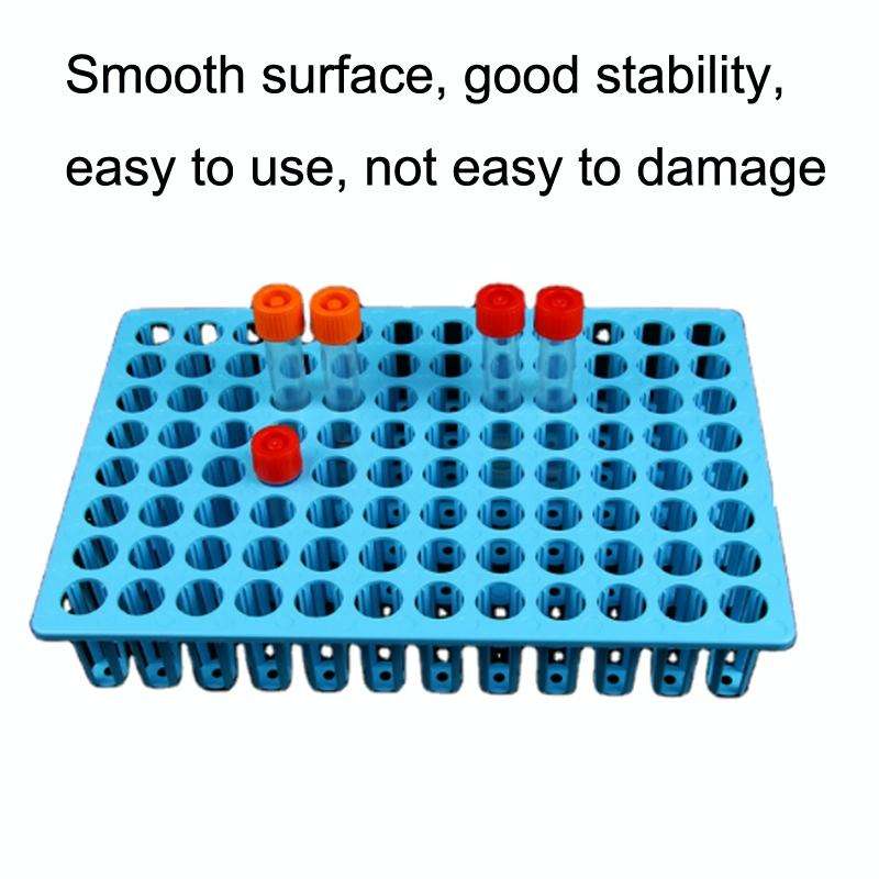 2 PCS Plastic Storage Rack Virus Sampling Tube Rack, Specification: 96-well