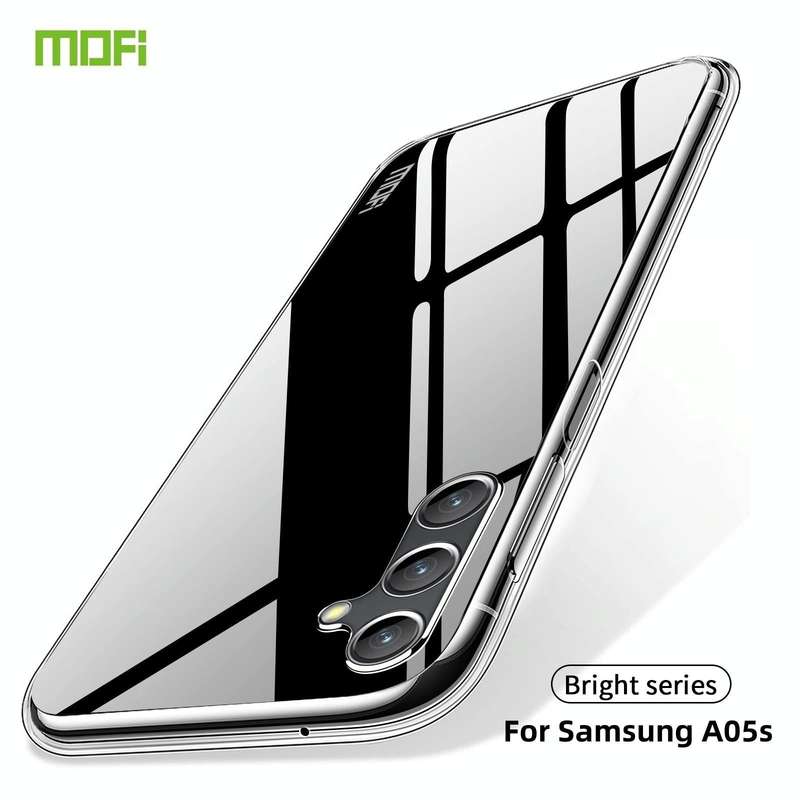 For Samsung Galaxy A05s MOFI Ming Series Ultra-thin TPU Phone Case(Transparent)
