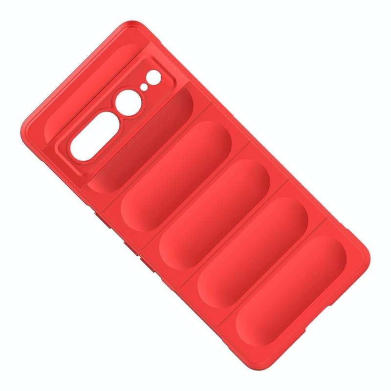 For Google Pixel 7 Pro Magic Shield TPU + Flannel Phone Case(White)