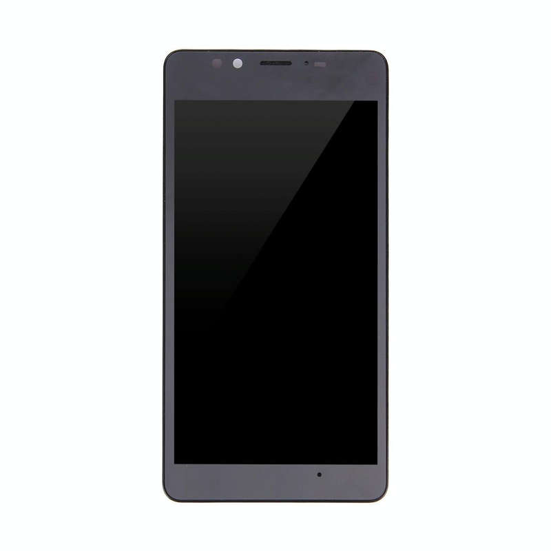 LCD Screen and Digitizer Full Assembly with Frame For Microsoft Lumia 950 (Black)