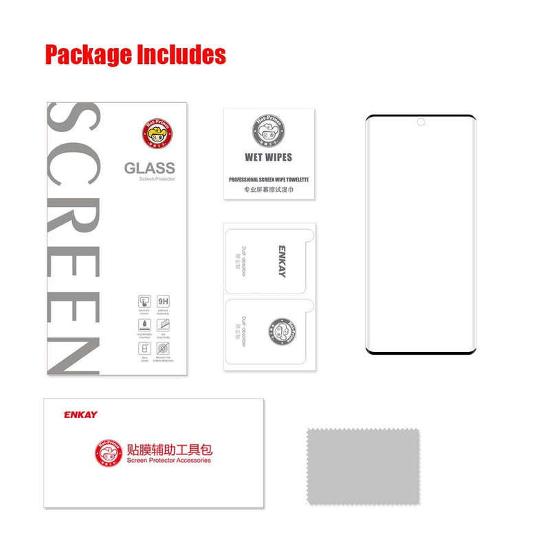 For Huawei Nova 10 ENKAY 3D Heat Bending Tempered Glass Film