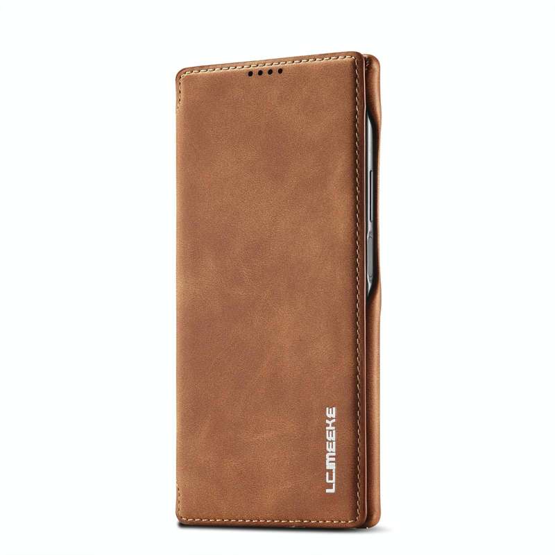 For Samsung Galaxy S22 Ultra 5G LC.IMEEKE Hon Ancient Series Horizontal Flip Leather Phone Case(B...