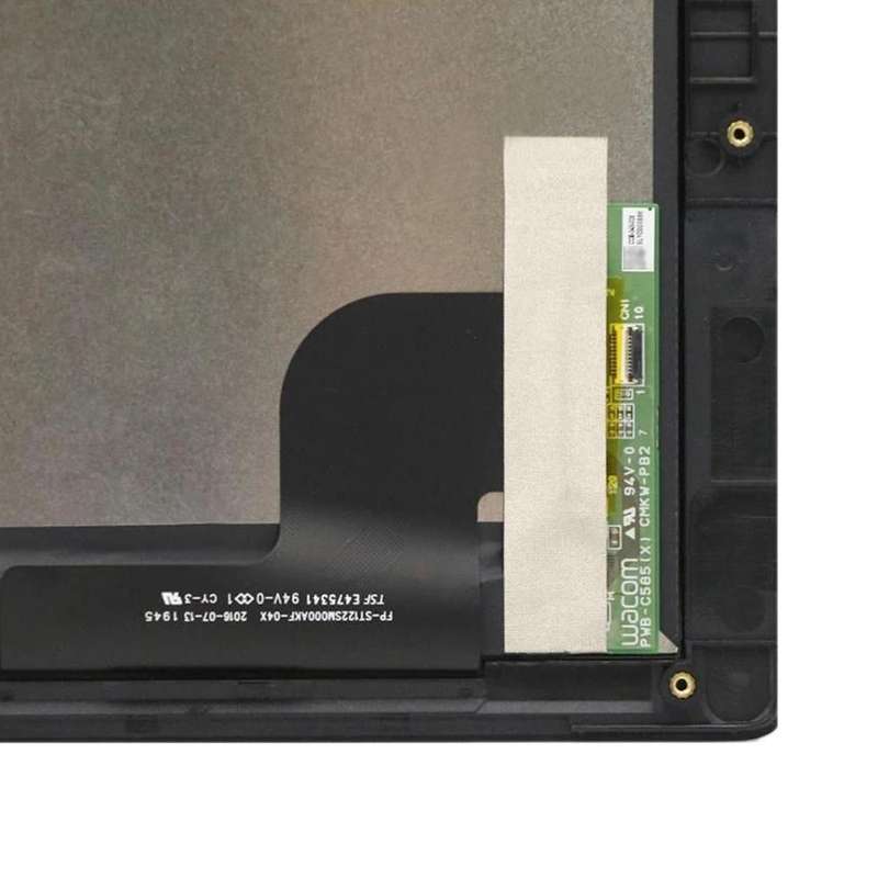OEM LCD Screen for Lenovo ideaPad MIIX 510 Digitizer Full Assembly With Frame (Black)