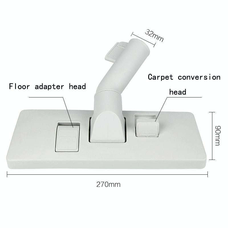 2 PCS Vacuum Cleaner Accessories Floor Brush Head for Philips FC5225 / 5226 / 5228 / 5822 / 8086