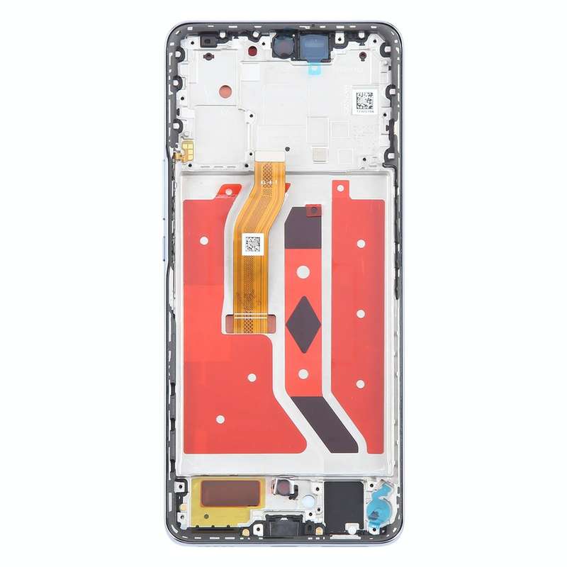 For Honor X50 Original LCD Screen Digitizer Full Assembly with Frame (Silver)