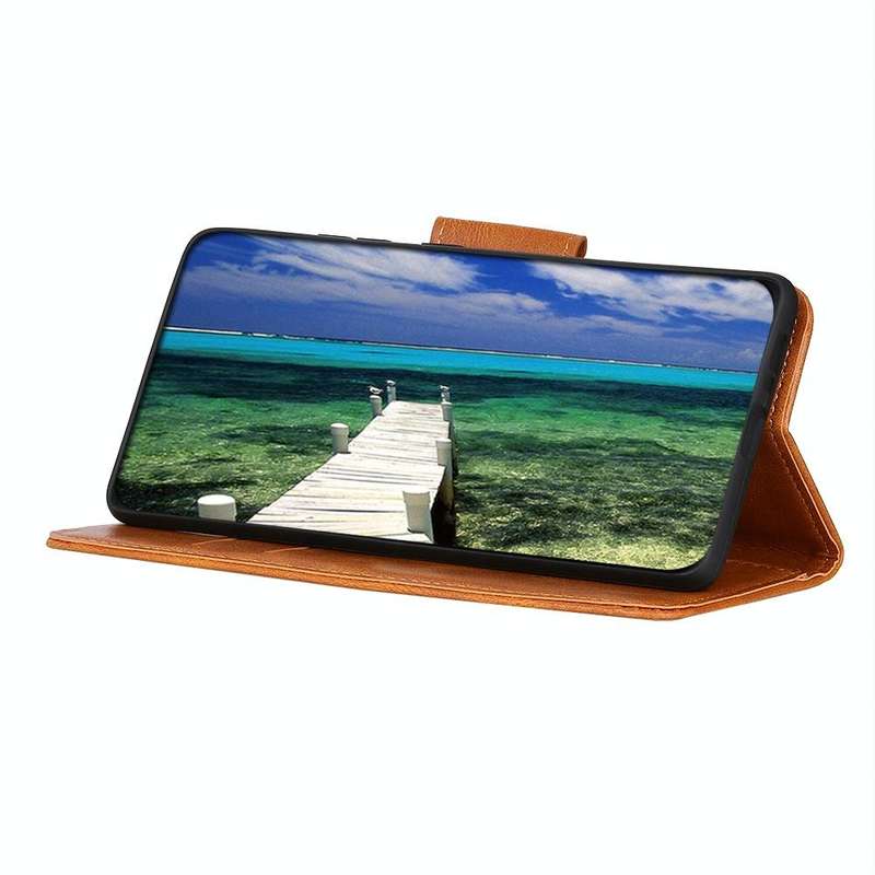 For Samsung Galaxy A33 5G Mirren Crazy Horse Texture Horizontal Flip Leather Phone Case with Hold...