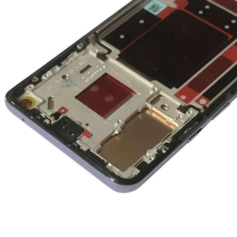 For OnePlus 9 LE2113 LE2111 LE2110 Digitizer Full Assembly With Frame Original LCD Screen (Purple)