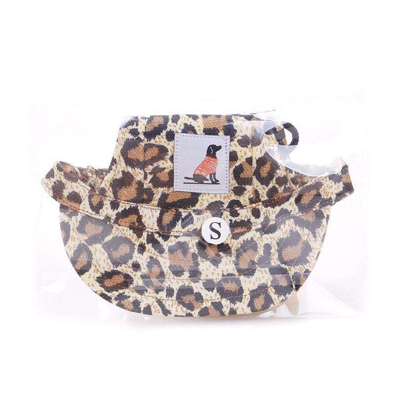 Pet Accessories Adjustment Buckle Baseball Cap, Size: S(Blue)
