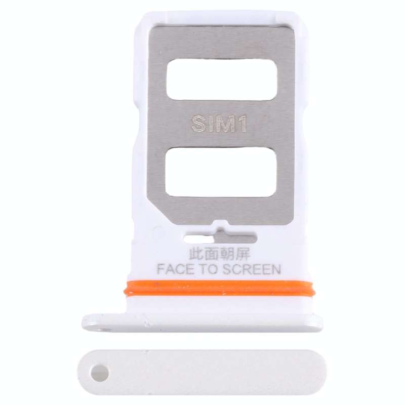 For Xiaomi Redmi Note 12 Pro 5G SIM Card Tray + SIM Card Tray (White)