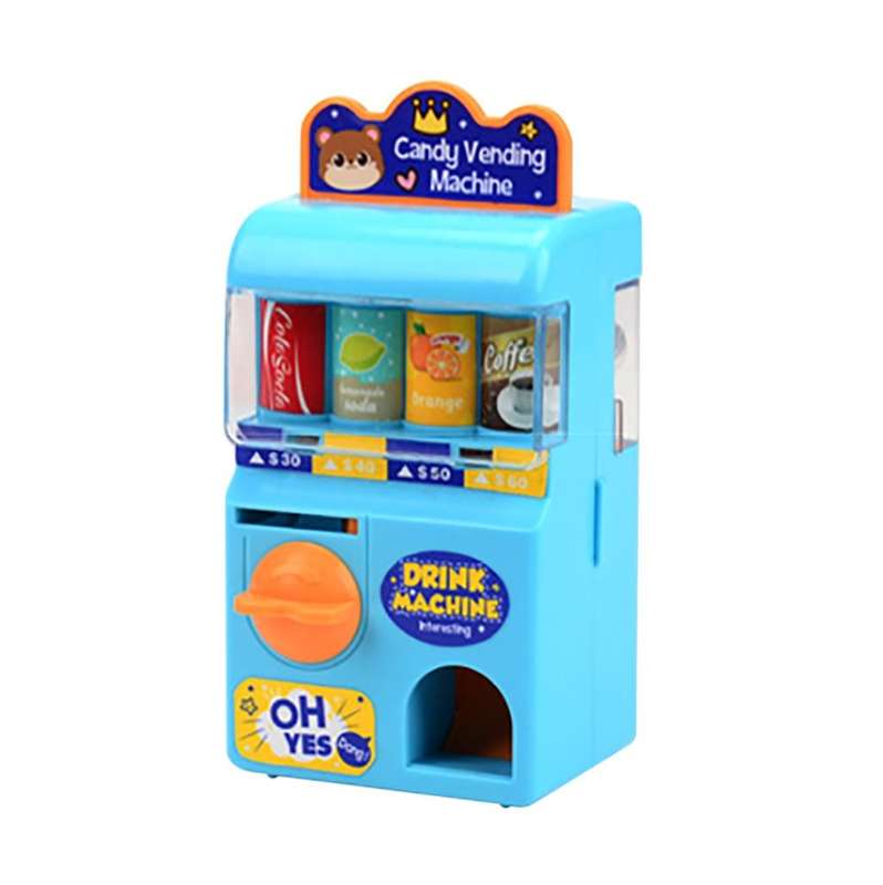 Children Puzzle Mini Shake Machine Game Toy Manual Shake Music Capsule Machine(Coin Drink Machine)