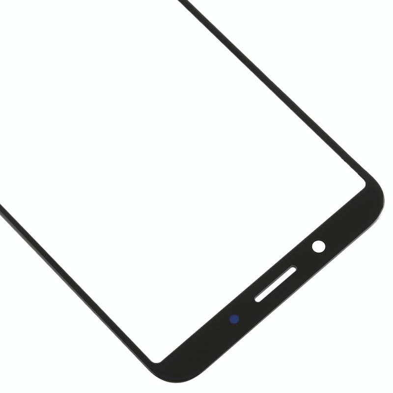 For OPPO A83 Front Screen Outer Glass Lens (Black)