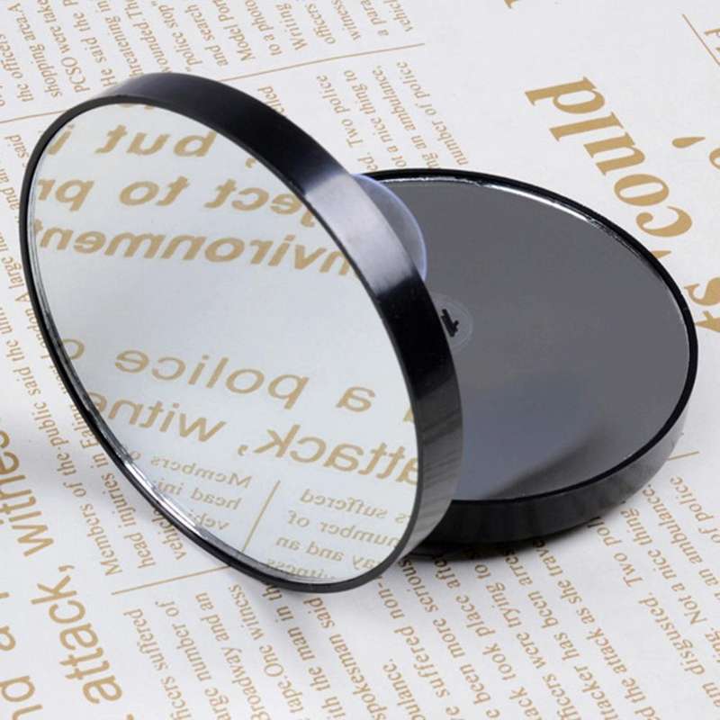 Magnification Small Round Mirror with Suction Cup Makeup Mirror 8.8cm Magnification Makeup Mirror...