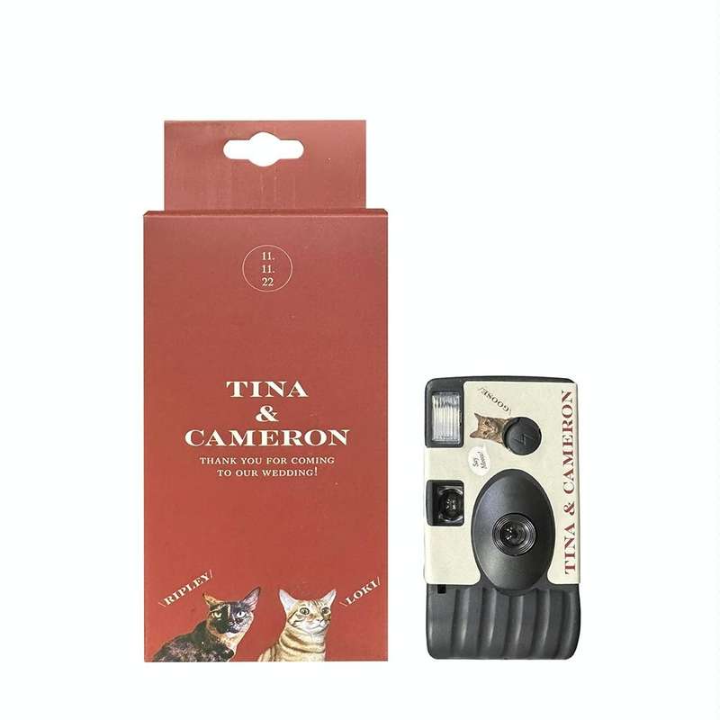 12pcs Cheers Retro Film Camera Waterproof Cartoon Decorative Stickers without Camera