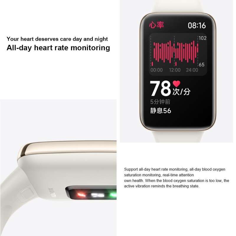 Original Xiaomi Mi Band 7 Pro Smart Watch, 1.64 inch AMOLED Screen, Support Blood Oxygen Monitori...