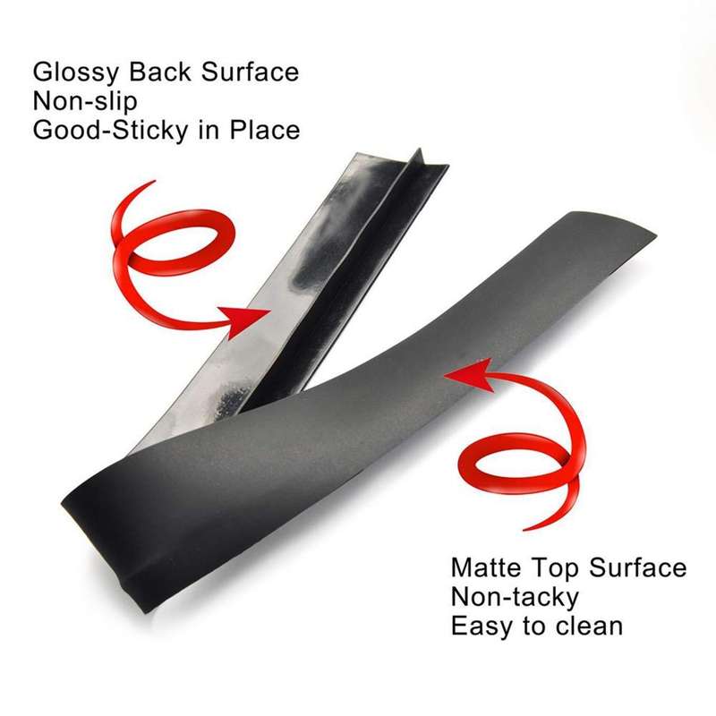 2 PCS 25 inches Gas Stove Slit Strip Antifouling Dustproof Waterproof Kitchen Sealing Strip(Trans...
