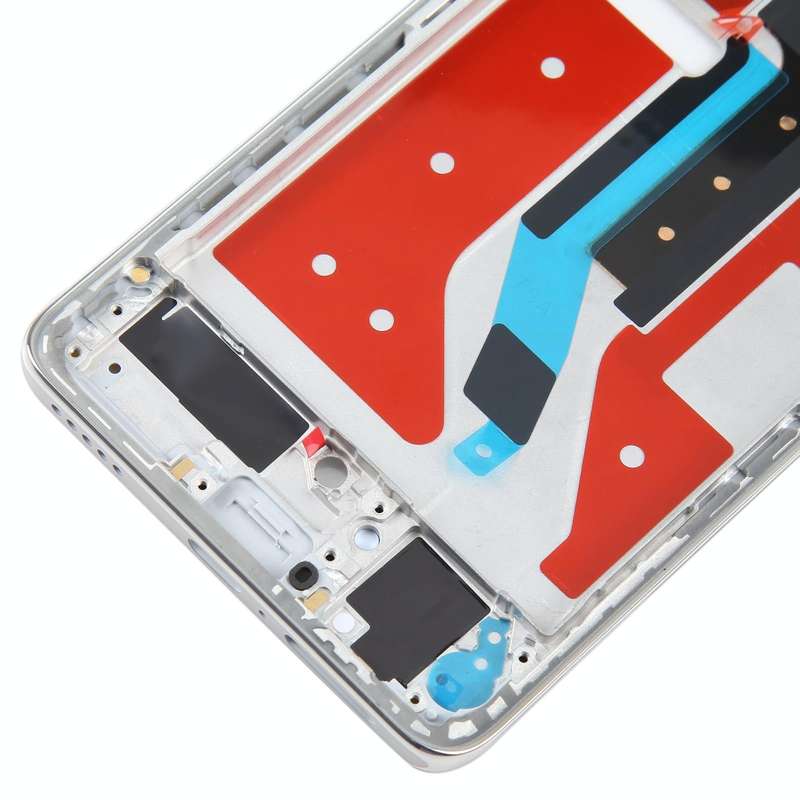 For Honor 80 Pro Front Housing LCD Frame Bezel Plate (Silver)