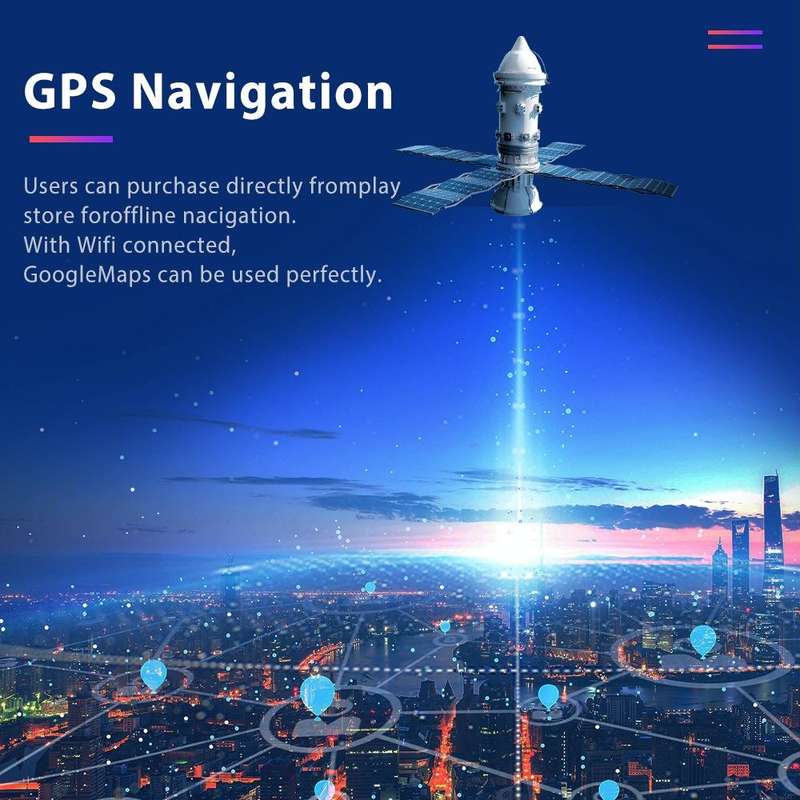 A2769 7 Inch Android Navigation WIFI Version 2+16G Vehicle Machine Central Control Large Screen, ...