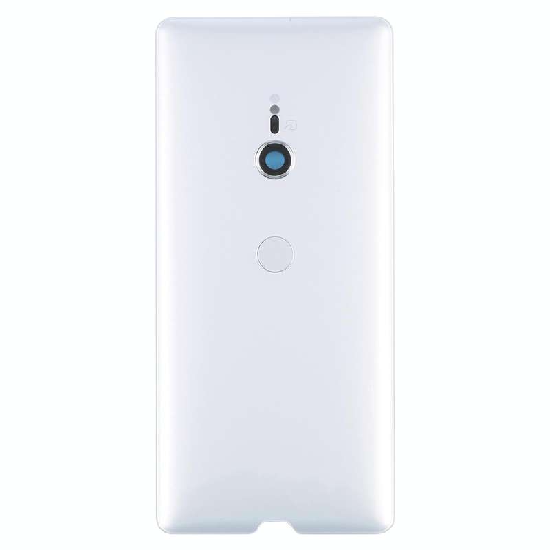 Original Battery Back Cover with Fingerprint for Sony Xperia XZ3(Silver)