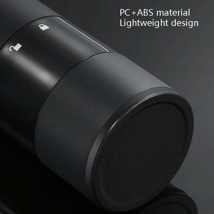 BY800 Electric Black Pepper Grinder Charge-Type Pepper Sea Salt Seasoning Grinder(Agate Red)