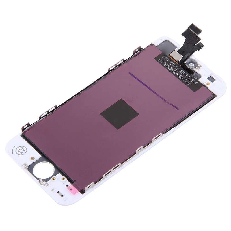 TFT LCD Screen for iPhone 5 Digitizer Full Assembly with Frame (White)