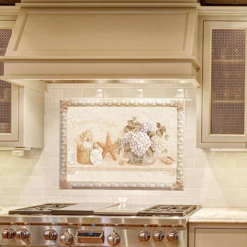 Self-Adhesive Heat-Resistant Oil-Proof Stickers Household Kitchen Stove Tile Wall Stickers, Speci...