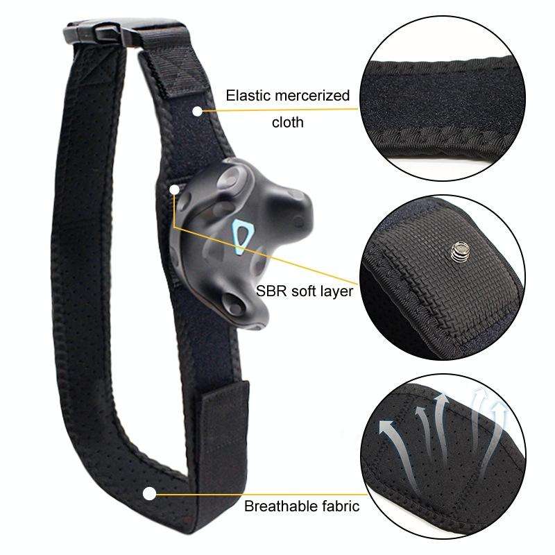 For HTC Vive Tracker VR Game Tracker Strap Accessories, Style: Foot/Wrist Straps