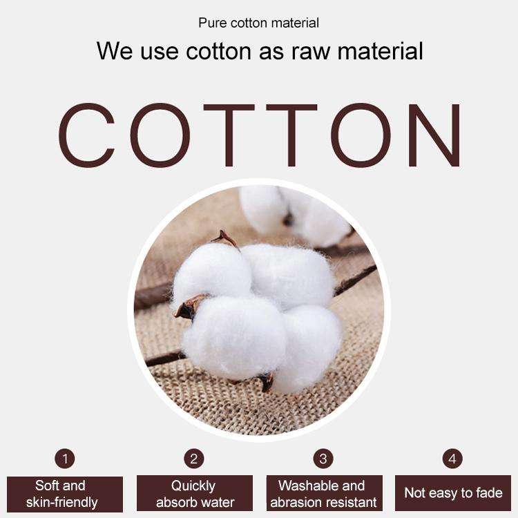 Cotton Plain Square Bath Towel Natural Environmental Protection Embroidered Bath Towel Household ...