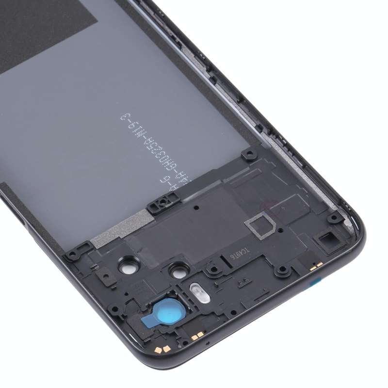 For OPPO A36/A76 Battery Back Cover with Middle Frame (Black)